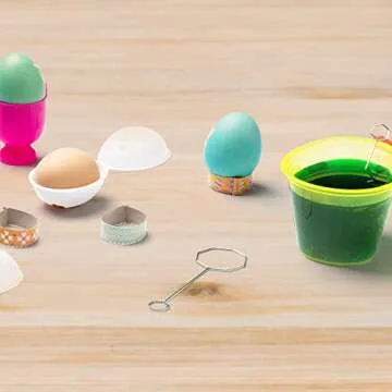 Klever Kits 40Pcs Easter Egg Dye Kit for Creative Fun