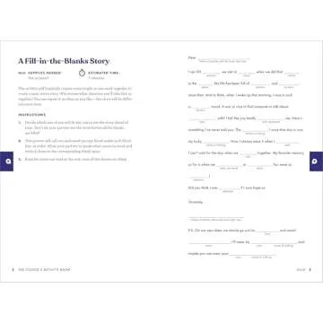 The Couple's Activity Book: 70 Interactive Games to Strengthen Your Relationship (Relationship Books for Couples)