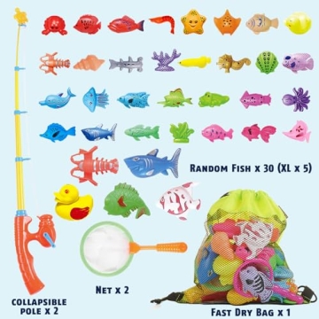 CozyBomB™ Magnetic Fishing Toy for Kids - Fun & Learning