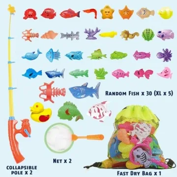 CozyBomB™ Magnetic Fishing Toy for Kids - Fun & Learning