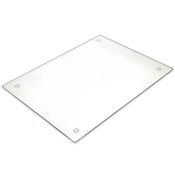 XL Tempered Glass Cutting Board - Durable & Stylish Kitchen Tool