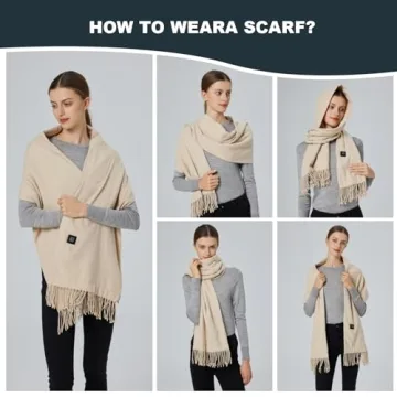 Heated Scarf Rechargeable Battery for Ultimate Warmth