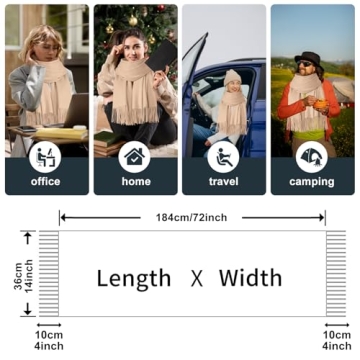 Heated Scarf Rechargeable Battery for Ultimate Warmth