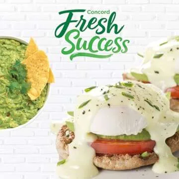 Concord Foods Mild Guacamole Mix Authentic Flavor for Dips, Avocados, and Salsas with Natural Flavor and Easy Preparation - Perfect for Homemade Guacamole - 1.1 oz Packet Pack of 4