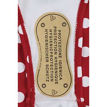 Women's 2 Pieces Plus Size Swimwear High Waist Halter Bikini Swimsuits Red Polka Dot 3XL