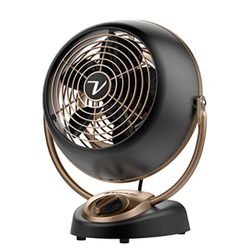 Vornado VFAN Petite Alchemy Vintage Fan Small Retro Air Circulator for Cooling & Decor 3 Speeds, Adj...