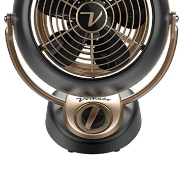 Vornado VFAN Petite Alchemy Vintage Fan In Gunmetal Design