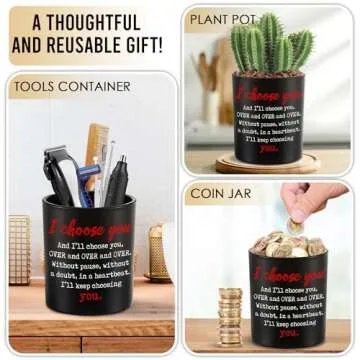 Valentines Day Gifts for Her, Him, Anniversary Wedding, Birthday Gifts for Men, Women, Couple, Boyfriend, Girlfriend, Husband, Wife, Vanilla Lavender Scented Valentines Candle 10oz