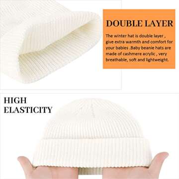 Cozy Knitted Winter Beanies for Kids Warmth