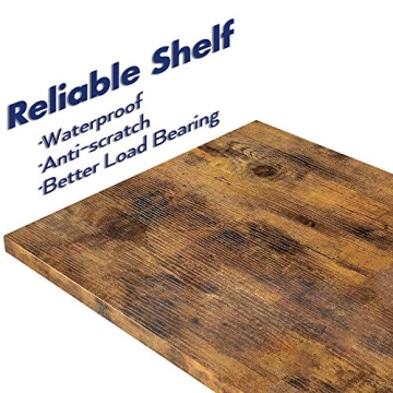 NUMENN 5 Tier Bookshelf - Stylish Storage Organizer