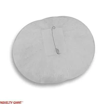 NOVELTY GIANT Jumbo Plush Bunny Tail Costume Accessory