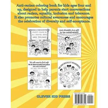Equally Wonderful - The Colors of Diversity: Anti Racism Coloring Book - Encourages the Celebration ...