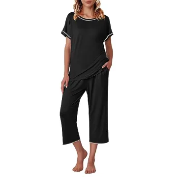 Ekouaer Floral Pajama Set for Women - Comfortable & Stylish