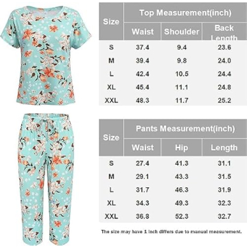 Ekouaer Floral Pajama Set for Women - Comfortable & Stylish