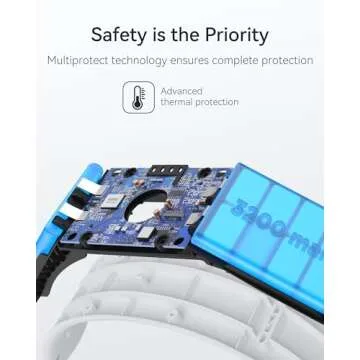 KIWI design Comfort Battery Head Strap for Quest 2