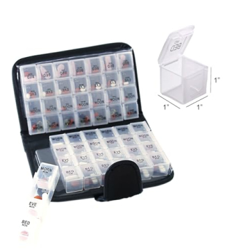 Smart Essentials 14 Day Pill & Vitamin Organizer for Travel