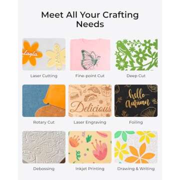 xTool M1 Ultra 4-in-1 Craft Machine - Vinyl Cutter, Laser Engraving and Cutting Machine, Pen Drawing, Scrapbooking, All-in-One with Riser Base and Rotary, for Vinyl, Fabric, Wood, Tumbler, Ring, etc