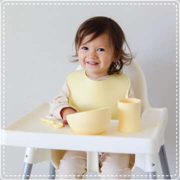 otterlove Silicone Baby & Toddler Training Cup - Pediatric OT Approved - 100% Platinum Pure LFGB Sil...