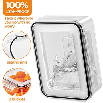 40 PCS Food Storage Containers Set with Airtight Lids