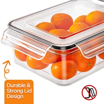 40 PCS Food Storage Containers Set with Airtight Lids