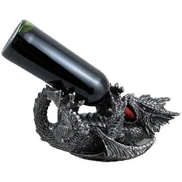 Mythical Dragon Wine Bottle Holder for Fantasy Lovers