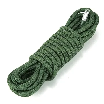 VOXLOVA Rock Climbing Rope 10mm High Strength Safety Rope for Outdoor Adventures