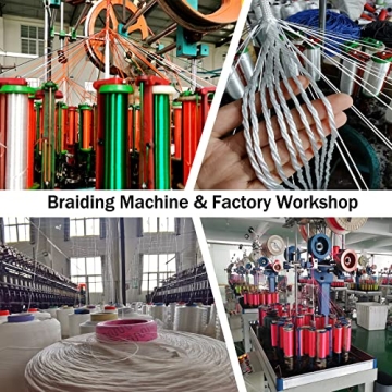 VOXLOVA Rock Climbing Rope High Strength Safety Rope