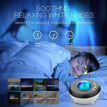 Syslux Star Projector with Smart Control & Music Speaker