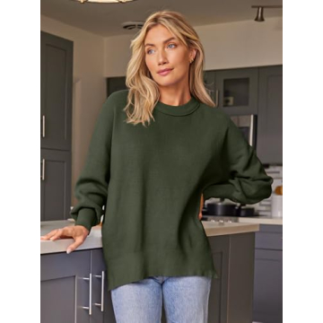 EFAN Women's Oversized Sweater - Trendy Cozy Fall Knit