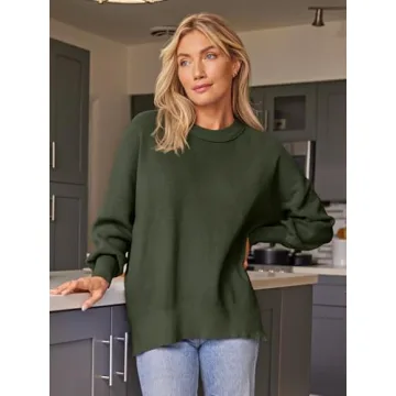 EFAN Women's Oversized Sweater - Trendy Cozy Fall Knit