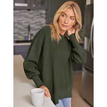 EFAN Women's Oversized Sweater - Trendy Cozy Fall Knit
