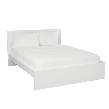 Baltic Linen Jersey Cotton Sheet Set, Queen, White, Luxurious