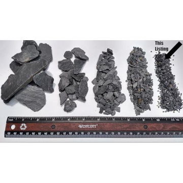 Natural Slate Gravel for Crafts & Gardens USA Sourced