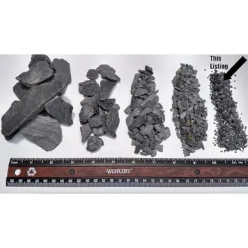 Natural Slate Gravel for Crafts & Gardens USA Sourced