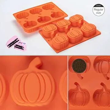 Silicone Pumpkin Molds for Holiday Baking