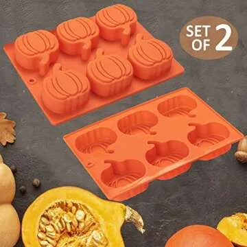 Silicone Pumpkin Molds for Holiday Baking
