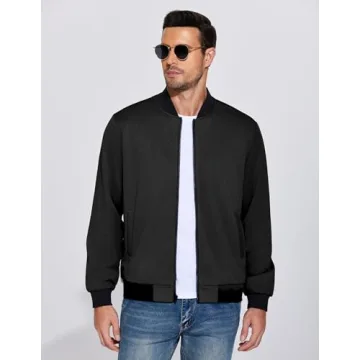 COOFANDY Men's Casual Bomber Jacket for All Occasions