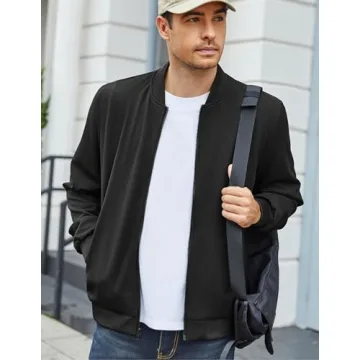 COOFANDY Men's Casual Bomber Jacket for All Occasions
