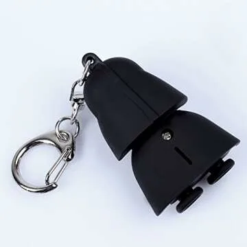 Darth Vader Keychain with LED Flashlight & Sound