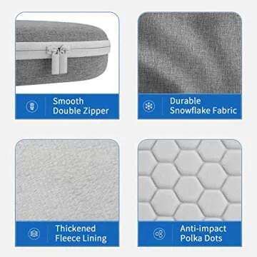 Yinke Smart Case for AirPods Max - Stylish & Functional