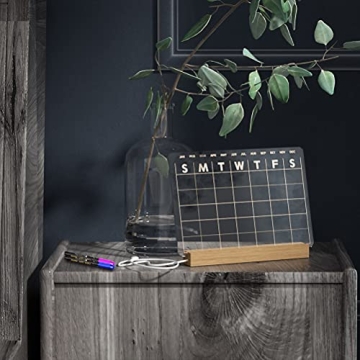 Stylish Clear Dry Erase Board with Light for Home Office