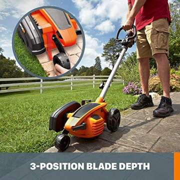 WORX WG896 Electric Edger | Professional Lawn Care Tool