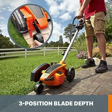 WORX WG896 Electric Edger | Professional Lawn Care Tool