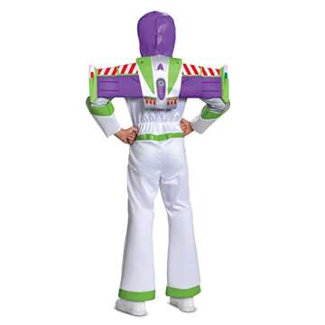 Disguise Buzz Deluxe, White, Small (4-6)
