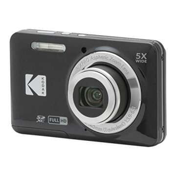 Kodak FZ55 Digital Camera Bundle with 32GB SDHC Card