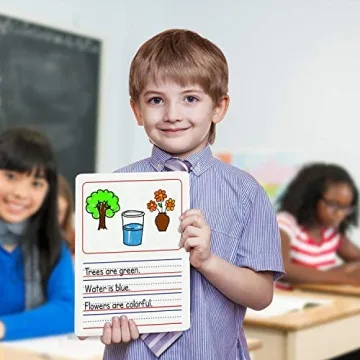 Durable Double Sided Dry Erase Board for Kids 3-5