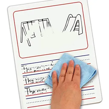 Durable Double Sided Dry Erase Board for Kids 3-5