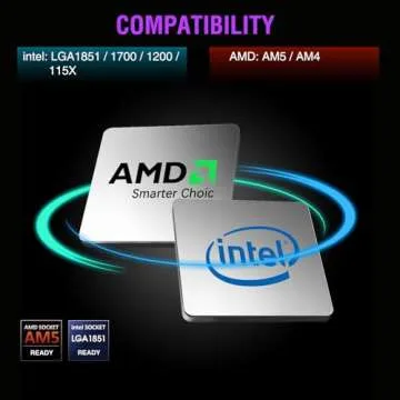 Vetroo V360 Liquid CPU Cooler with RGB for Gaming