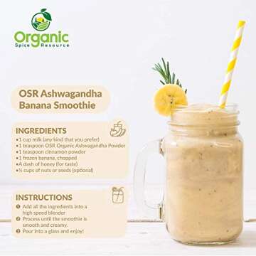 Buy Organic Ashwagandha Root Powder - 100% Raw from India