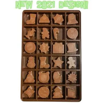 Chocolate Advent Calendar- Allergy Friendly And Vegan - Dairy Free, Nut Free, Peanut Free, Soy Free,...